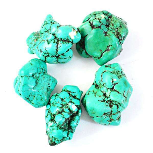 gemsmore:Natural Amazing Turquoise Tumble Lot