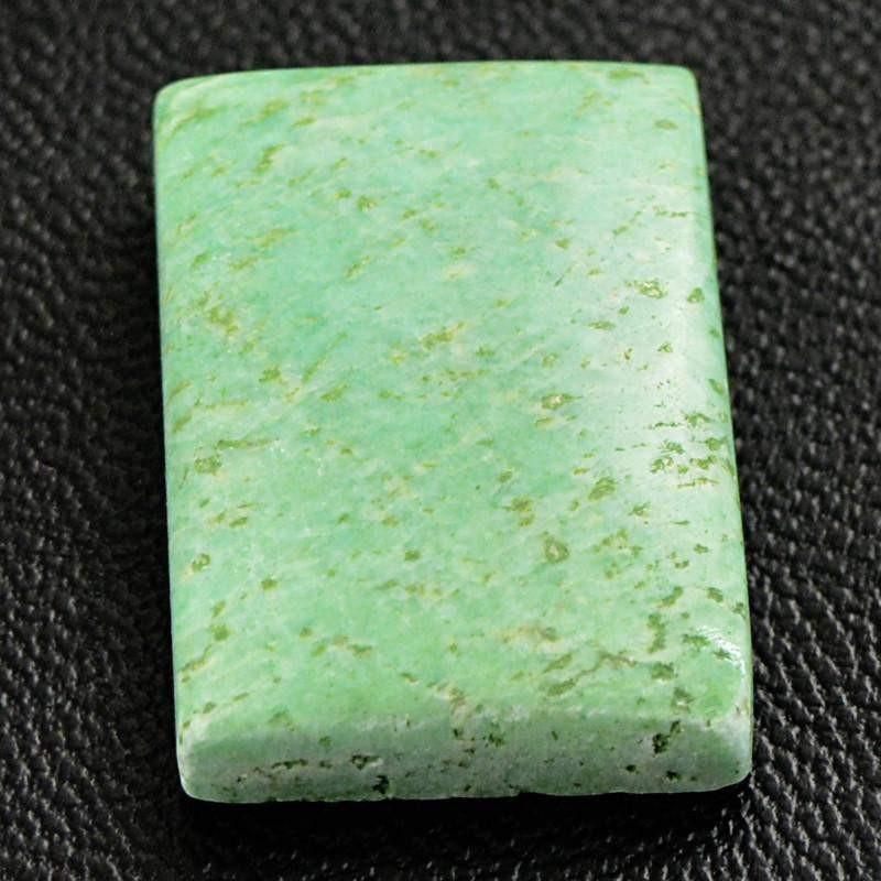 gemsmore:Natural Amazonite Rectangular Shape Untreated Gemstone