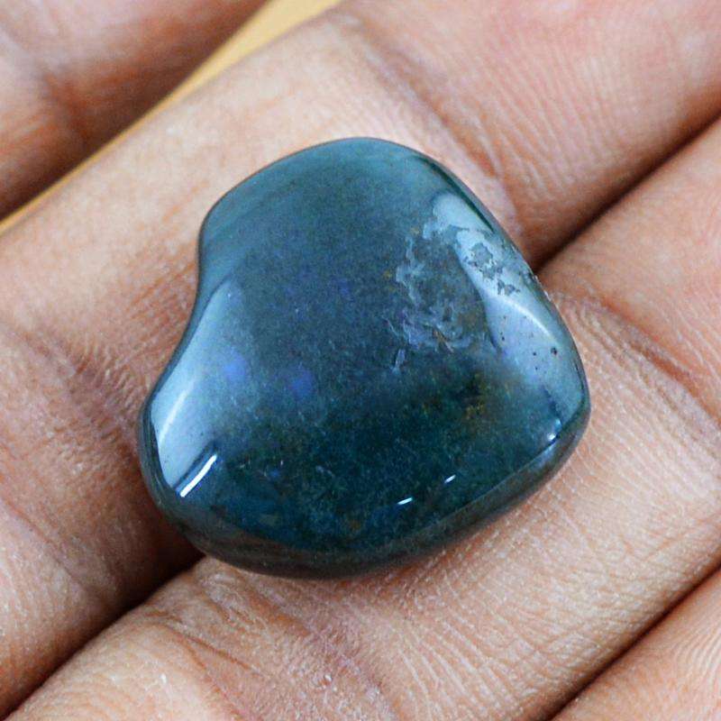 gemsmore:Natural Blood Green Jasper Gemstone - Untreated