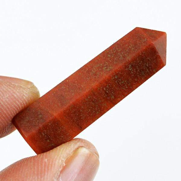 gemsmore:Natural Brown Jasper Untreated Meditation Healing Point