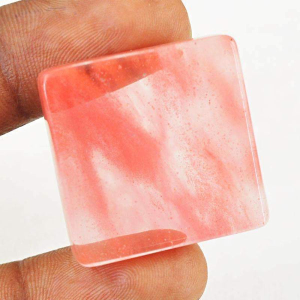 gemsmore:Natural Cherry Quartz Gemstone Loose Untreated