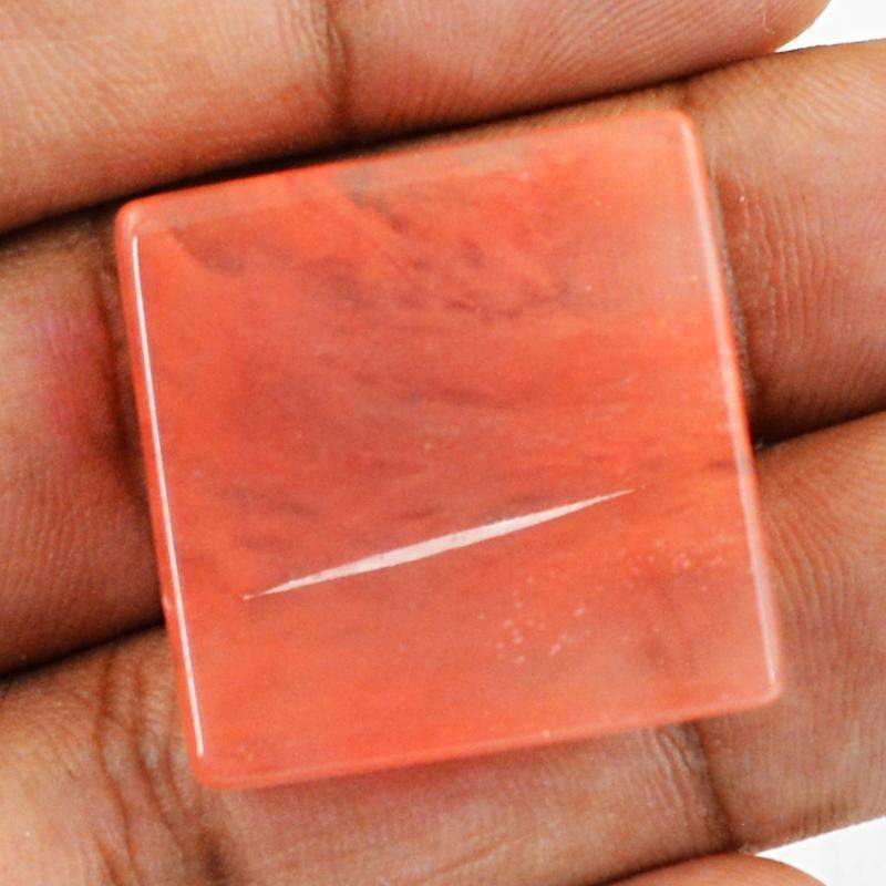 gemsmore:Natural Cherry Quartz Gemstone Loose Untreated