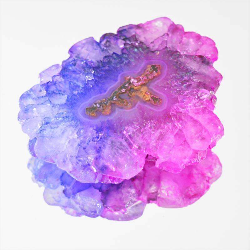 gemsmore:Natural Cluster Druzy Gemstone Loose Untreated
