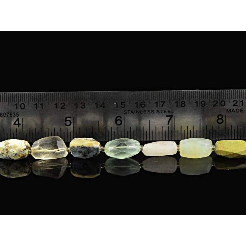 gemsmore:Natural Faceted Multi Gemstone Beads Strand