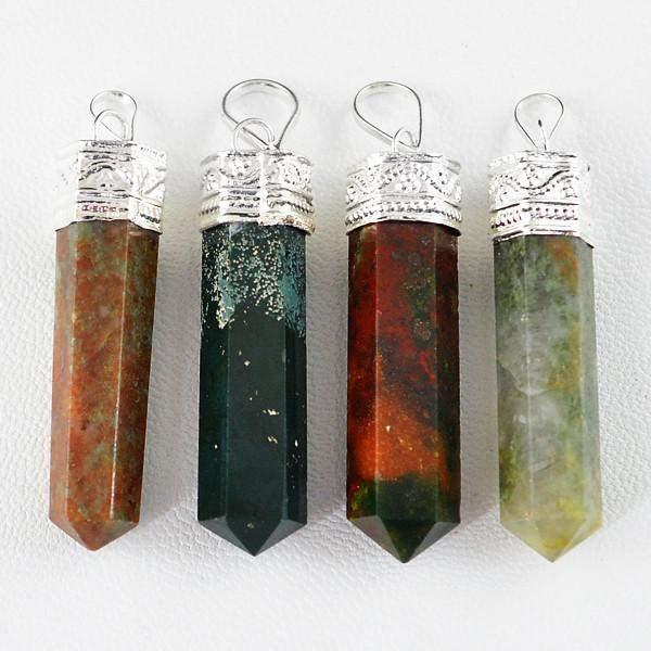 gemsmore:Natural Healing Point Pendant Lot