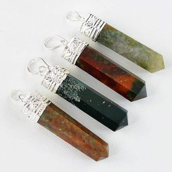 gemsmore:Natural Healing Point Pendant Lot