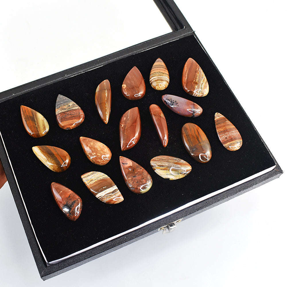 gemsmore:Natural Honey Dendrite Gemstone Lot