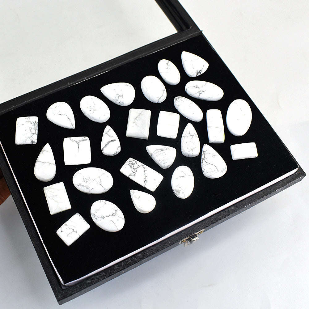 gemsmore:Natural Howlite Gemstone Lot