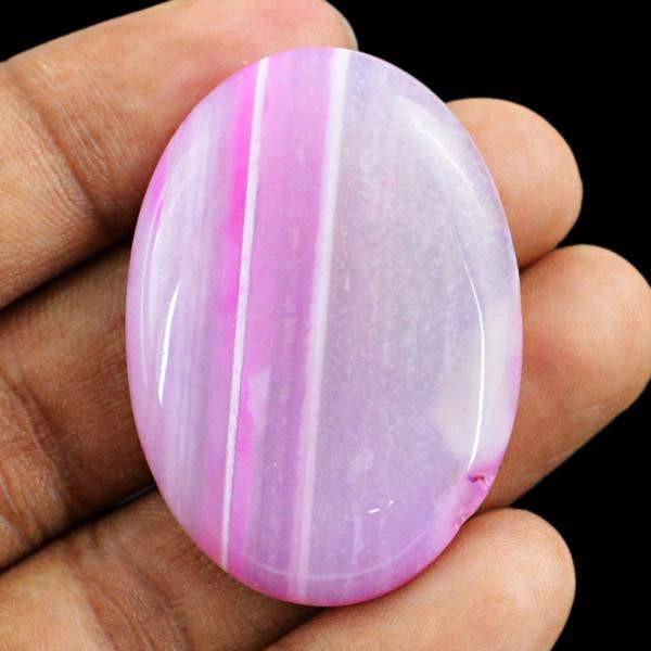 gemsmore:Natural Oval Shape Healing Palm Onyx Untreated Loose Gemstone