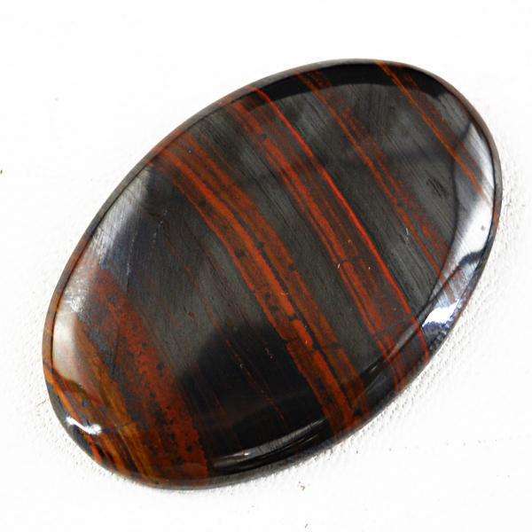 gemsmore:Natural Oval Shape Iron Tiger Eye Untreated Loose Gemstone