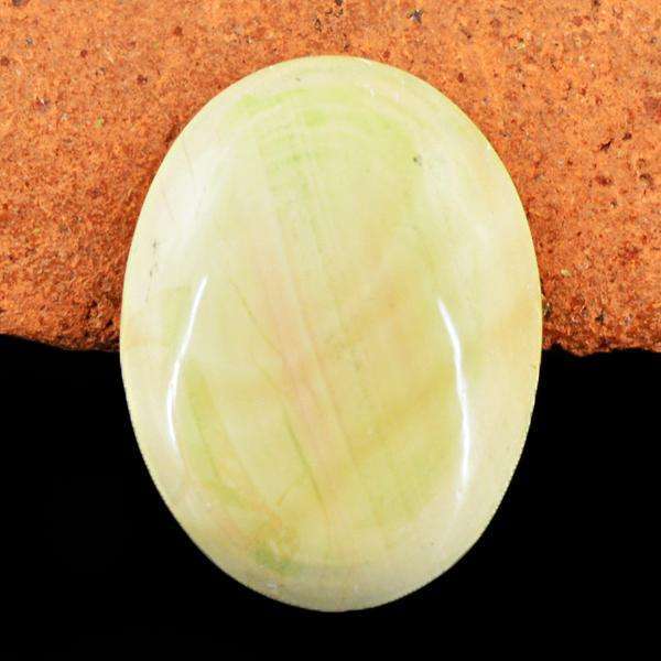 gemsmore:Natural Oval Shape Polygram Jasper Untreated Loose Gemstone