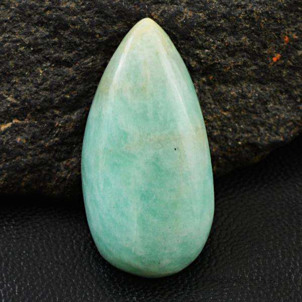 gemsmore:Natural Pear Shape Amazonite Untreated Loose Gemstone
