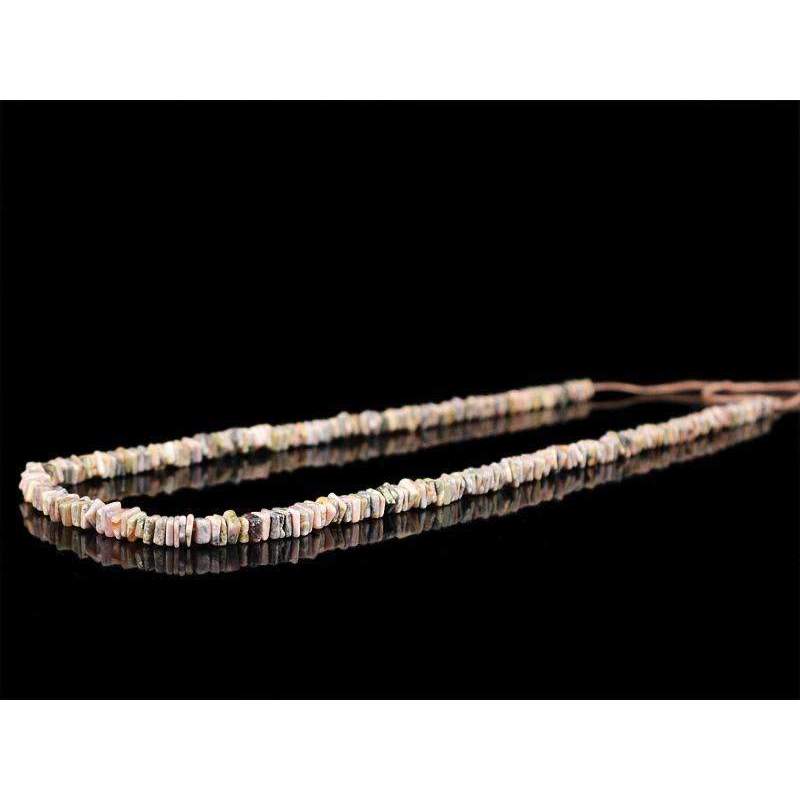 gemsmore:Natural Pink Australian Opal Drilled Beads Strand