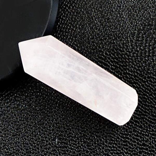 gemsmore:Natural Pink Rose Quartz Gemstone Healing Point