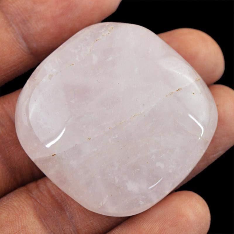 gemsmore:Natural Pink Rose Quartz Untreated Genuine Gemstone
