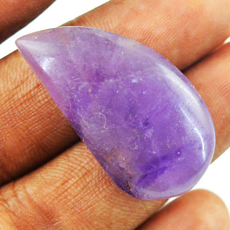 gemsmore:Natural Purple Amethyst Gemstone - Loose Untreated