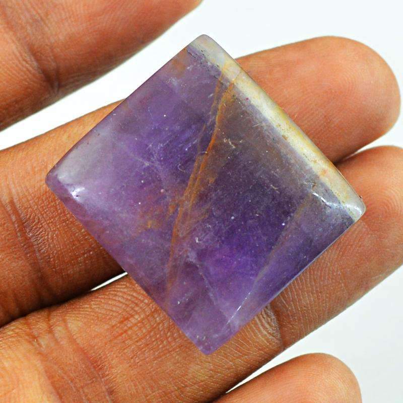 gemsmore:Natural Purple Amethyst Gemstone - Loose Untreated