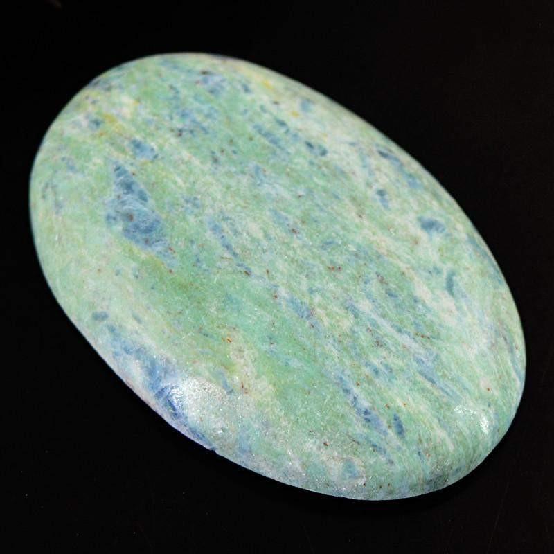gemsmore:Natural Ruby Ziosite Oval Shape Loose Gemstone