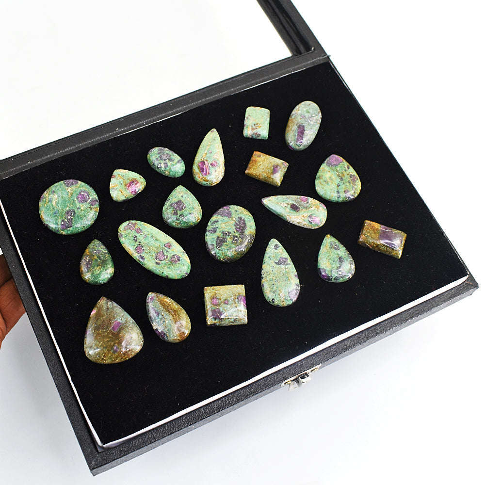 gemsmore:Natural Ruby Zoisite Gemstone  Lot