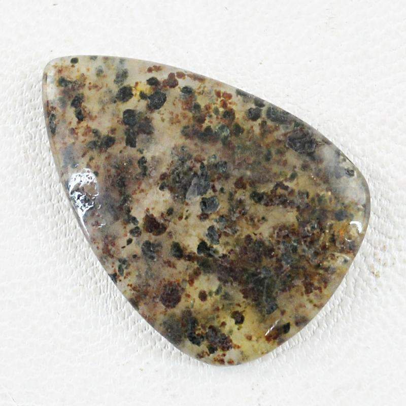 gemsmore:Natural Rutile Quartz Gemstone - Pear Shape