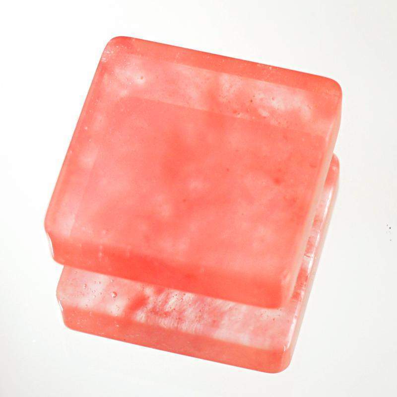 gemsmore:Natural Untreated Cherry Quartz Genuine Gemstone
