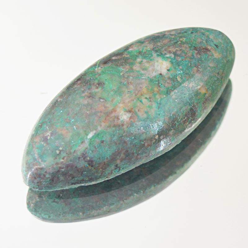 gemsmore:Natural Untreated Chrysoprase Loose Gemstone
