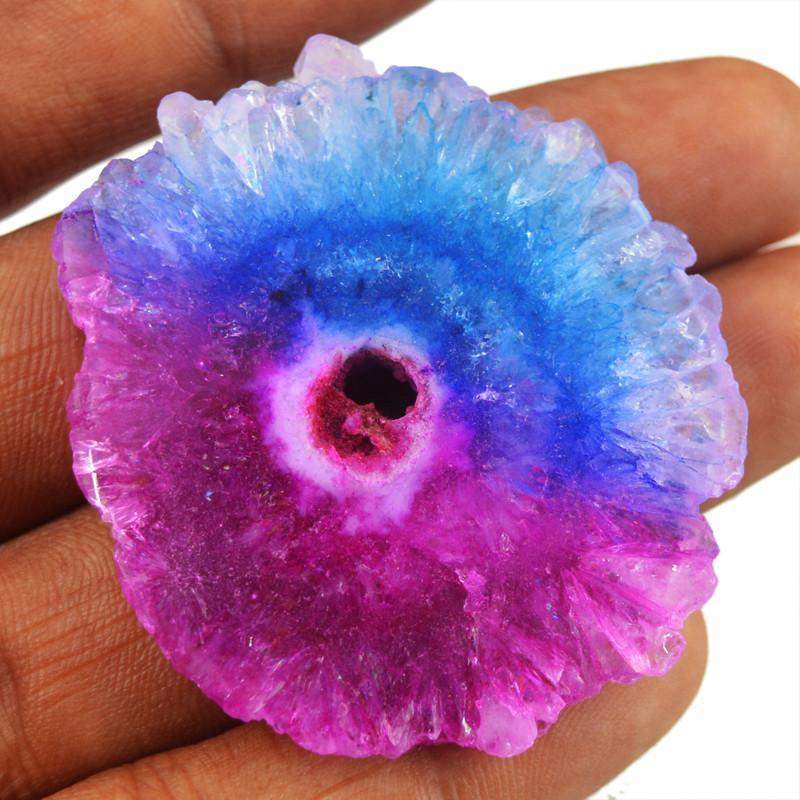 gemsmore:Natural Untreated Cluster Druzy Genuine Gemstone
