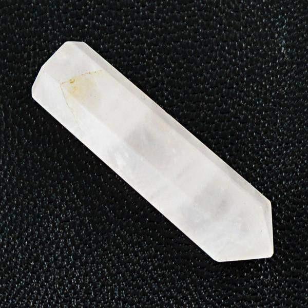 gemsmore:Natural Untreated Pink Rose Quartz Crystal Healing Point