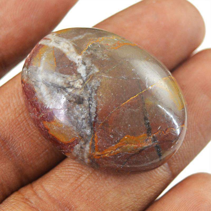 gemsmore:Natural Untreated Septarian Oval Shape Gemstone