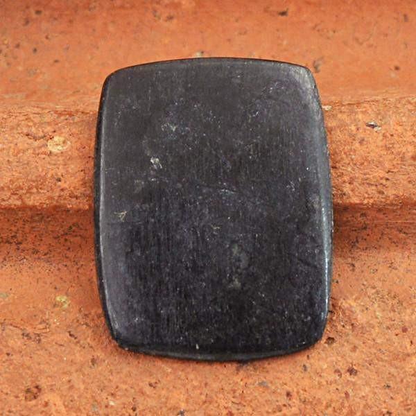 gemsmore:Natural Untreated Tektite Rectangular Shape Gemstone
