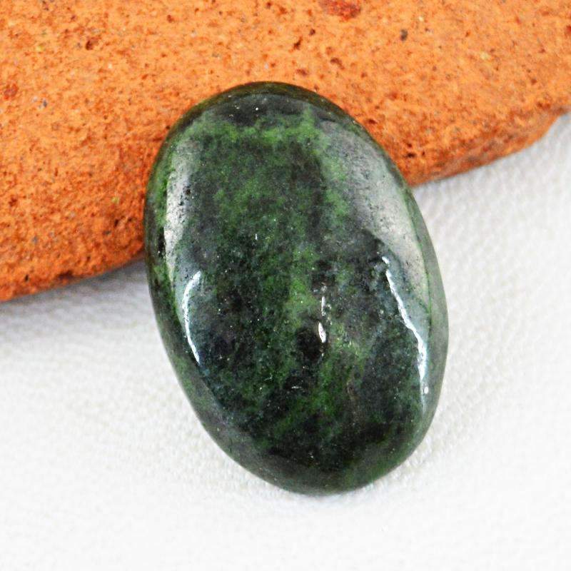 gemsmore:Ruby Ziosite Gemstone Natural Oval Shape