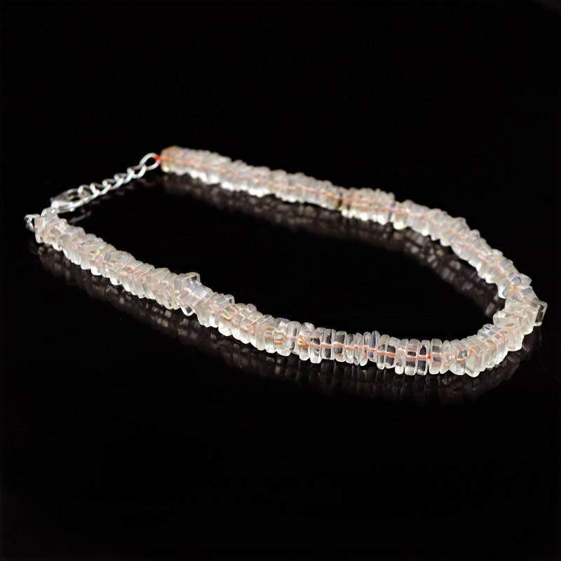 gemsmore:Untreated Citrine Bracelet Natural Genuine Beads