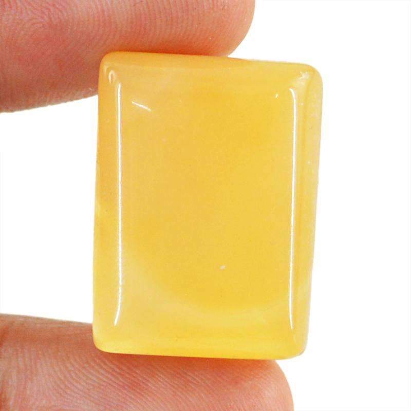 gemsmore:Yellow Aventurine Gemstone - Natural Rectangular Shape