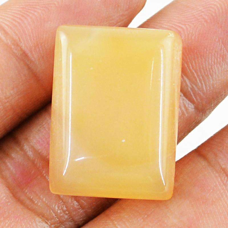gemsmore:Yellow Aventurine Gemstone - Natural Rectangular Shape